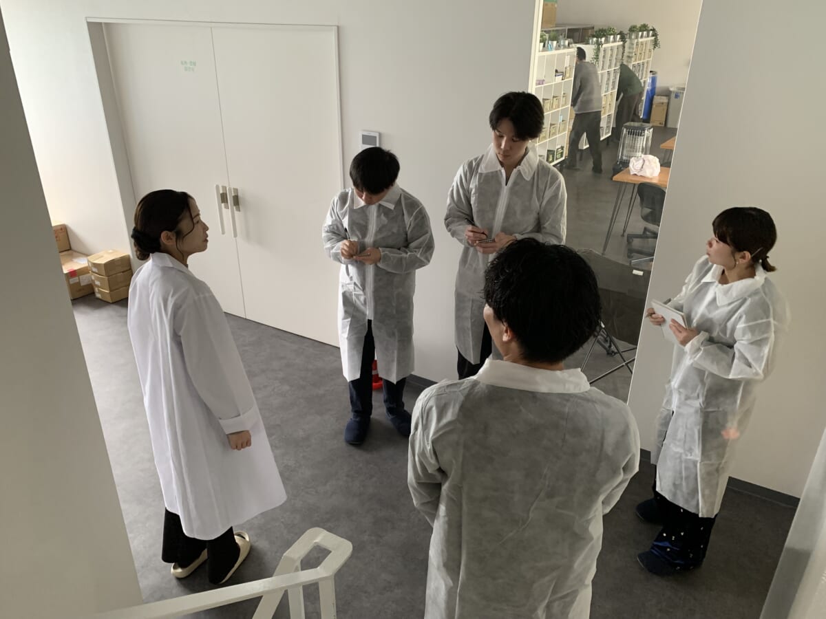 工場見学の様子