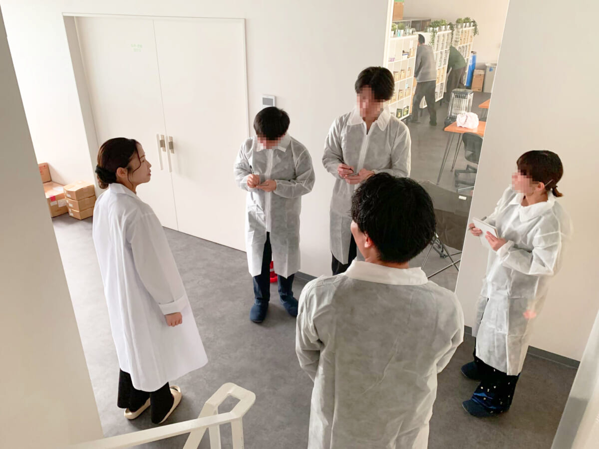 1day仕事体験（冬開催）の様子